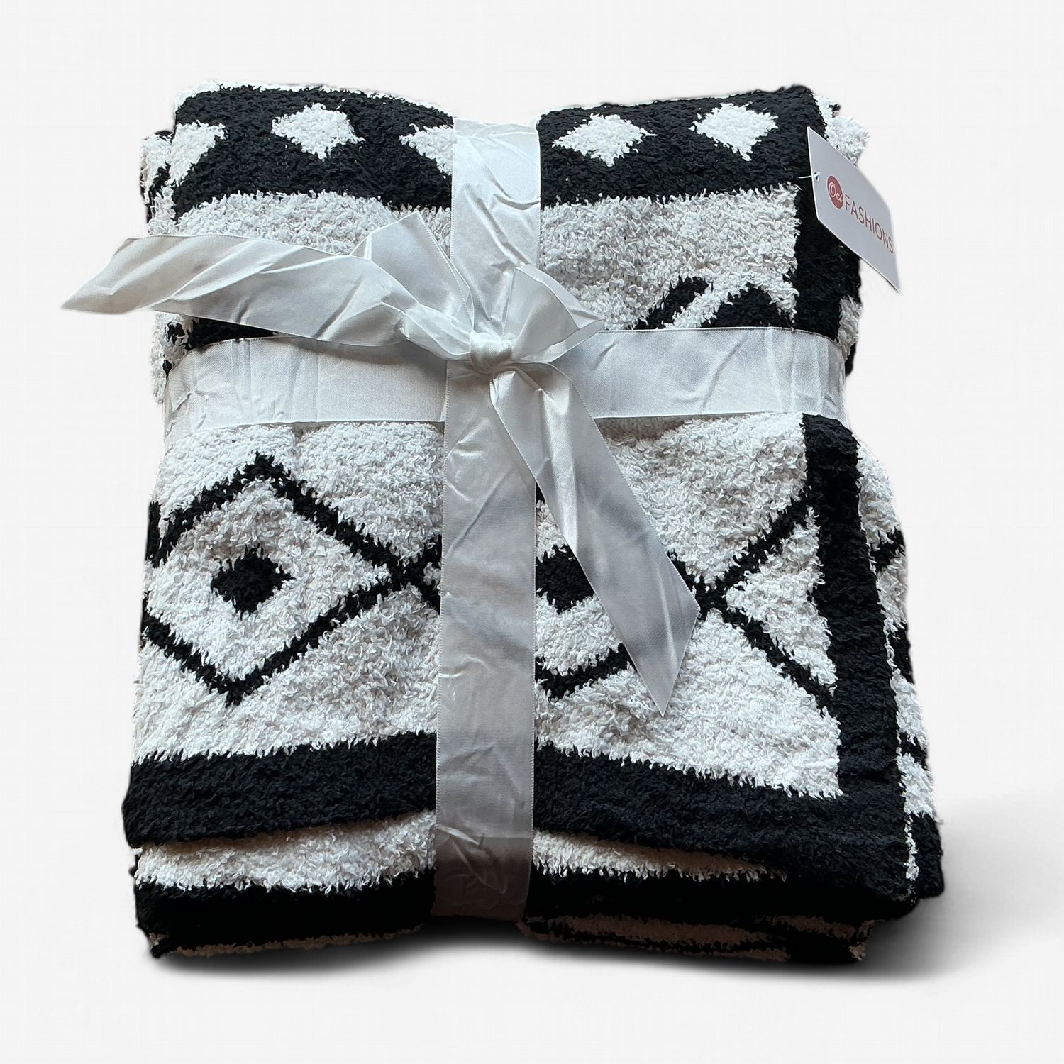 Aztec Sherpa Throw Blanket