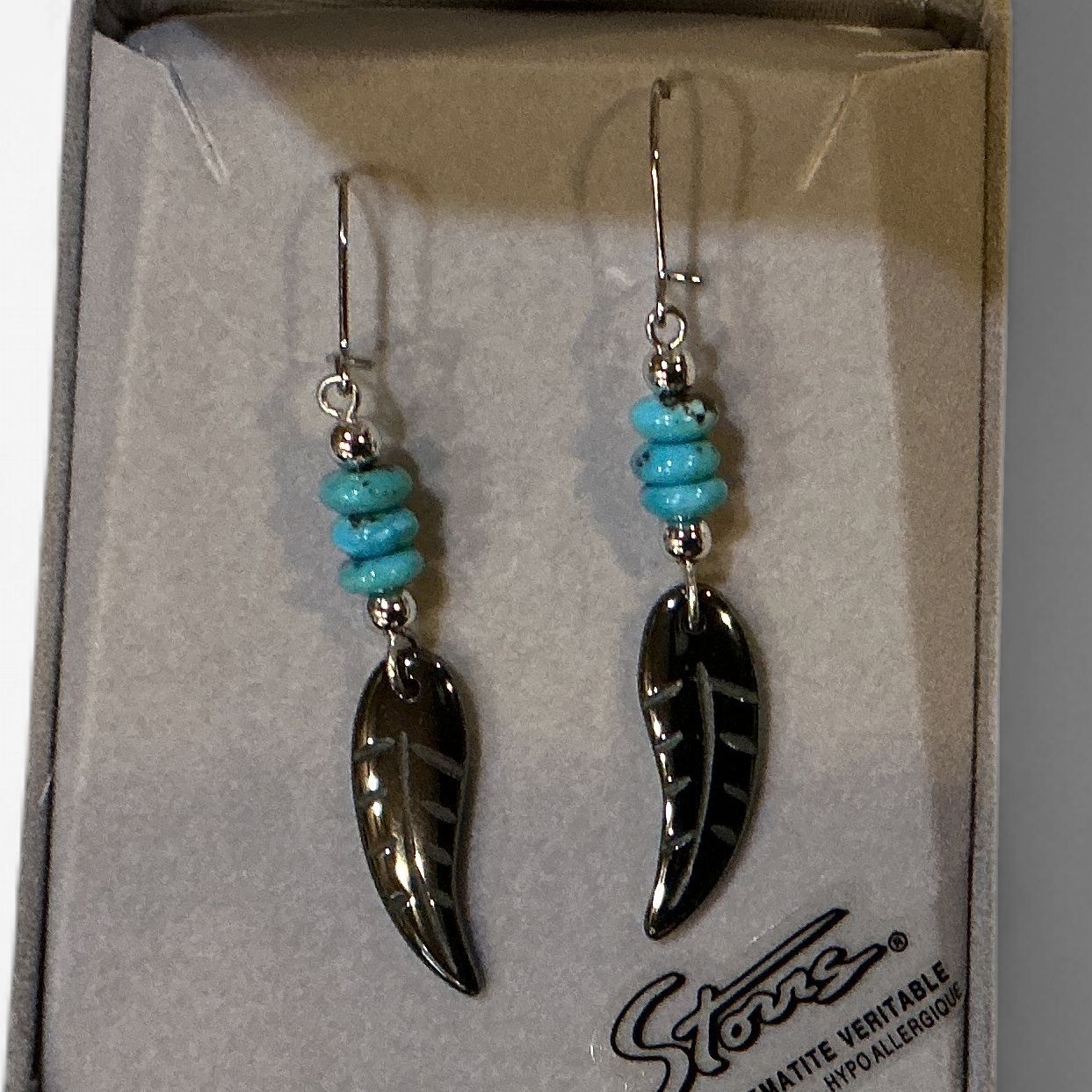 Hematite Earrings Healing Spirit