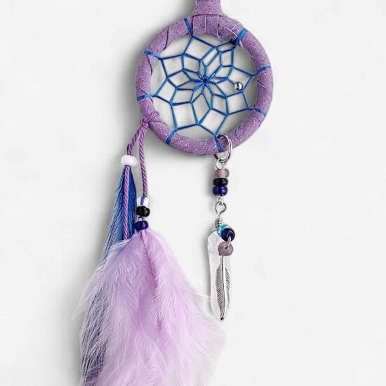 1.5” Magical Dreamcatcher- Lavender