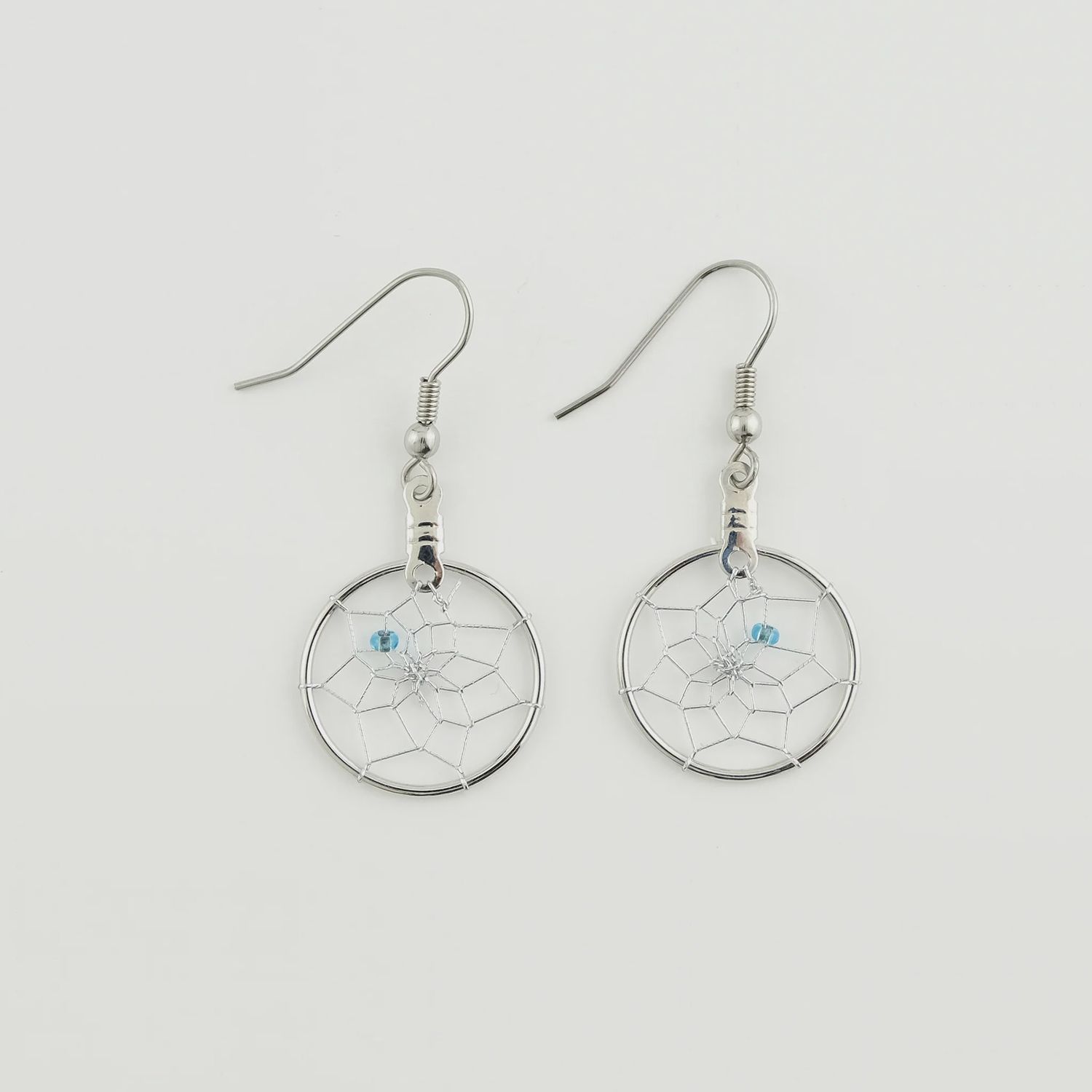 Sterling Silver Dreamcatcher Earring