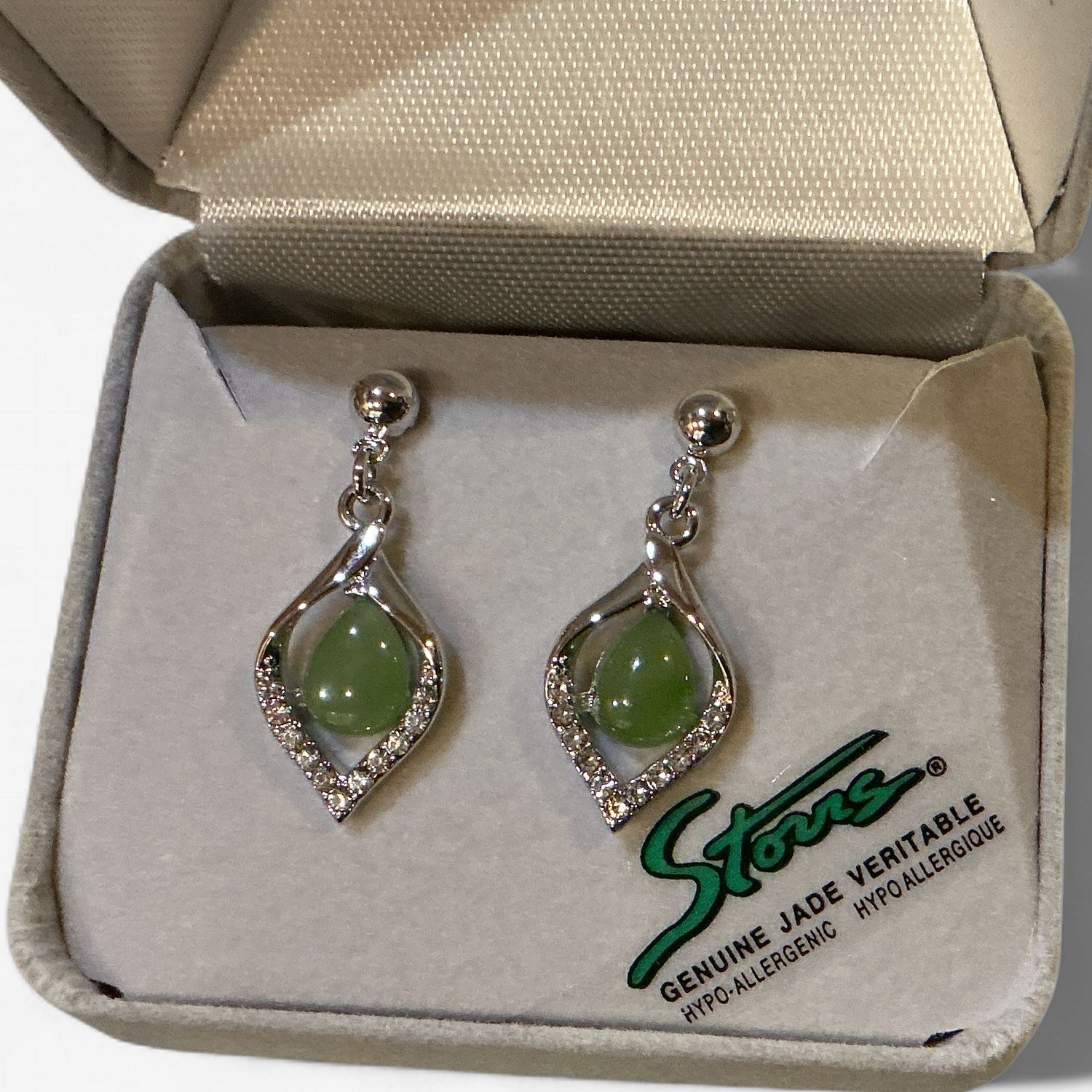 Jade Earrings Bountiful