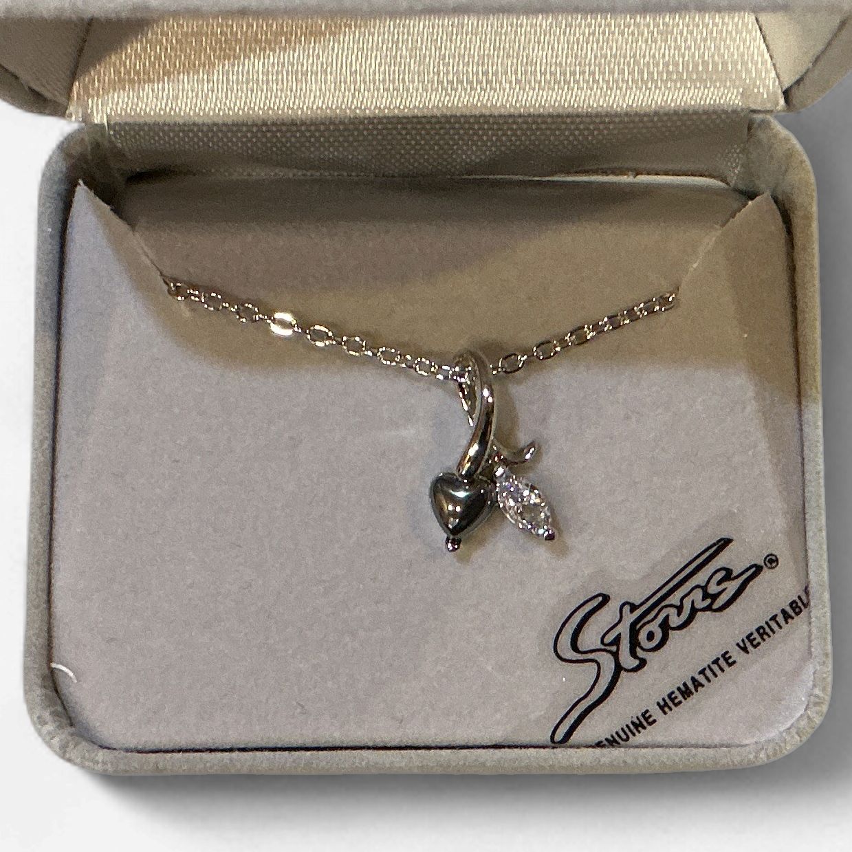 Hematite Necklace Tenderness