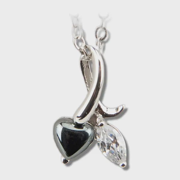 Hematite Necklace Tenderness