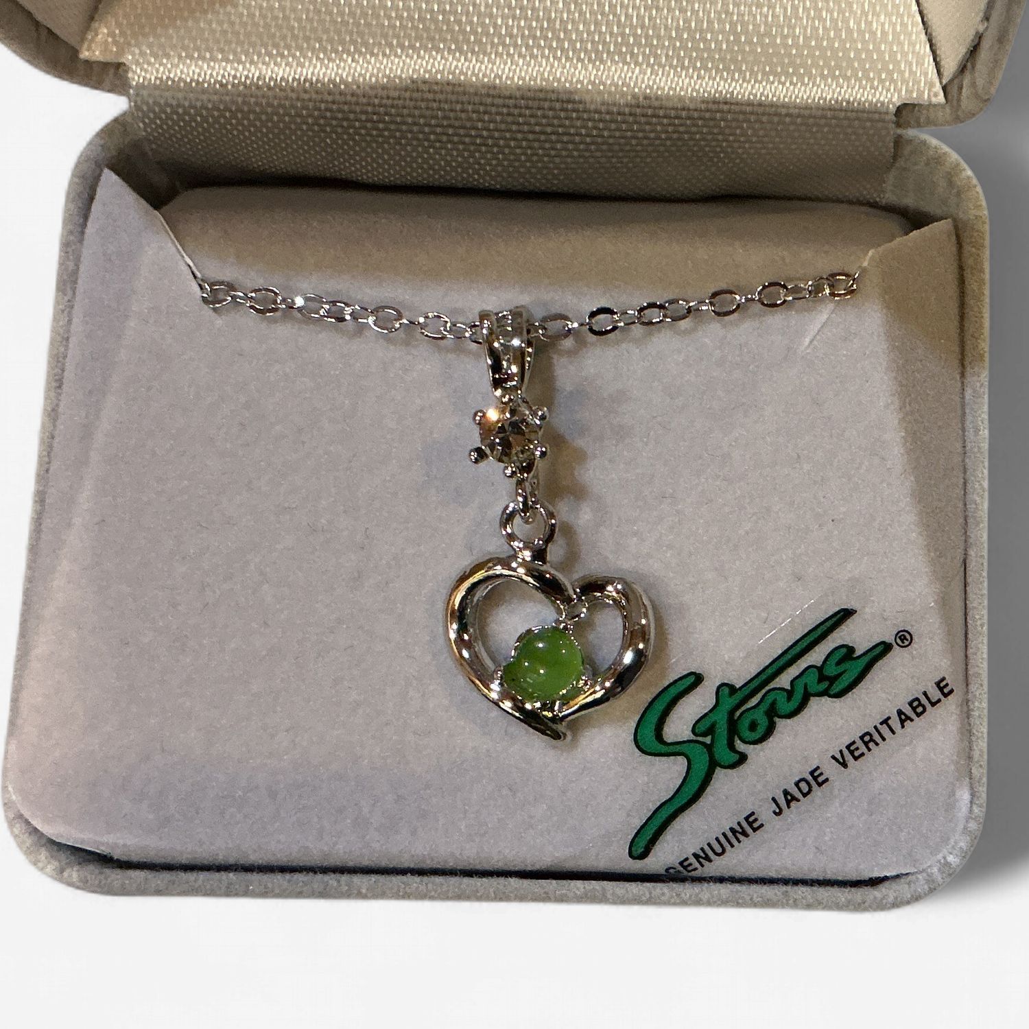 Jade Necklace Loving Memento