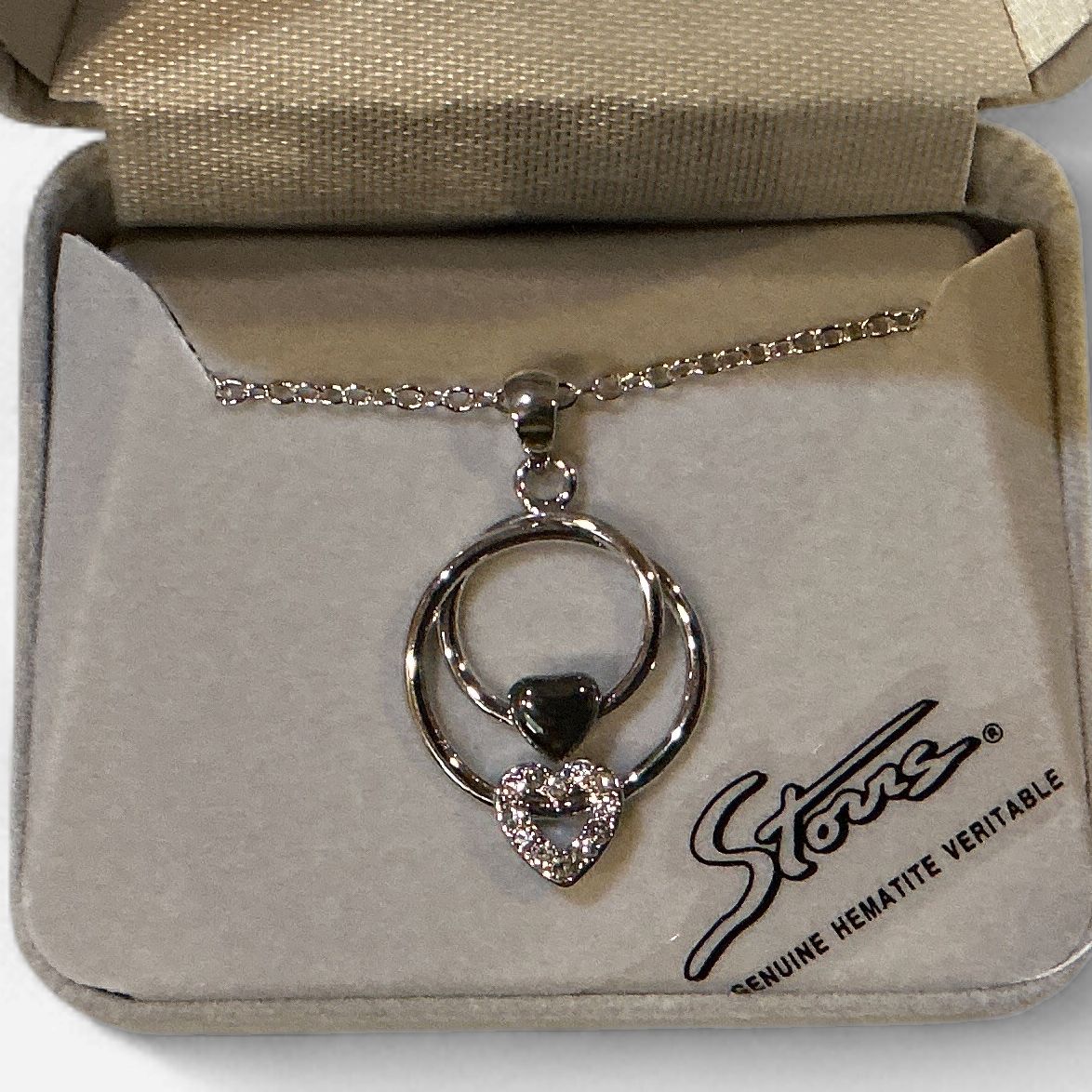 Hematite Necklace True Love