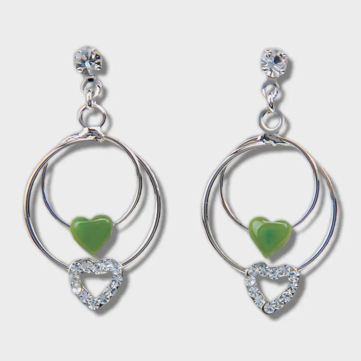 Jade Earrings True Love