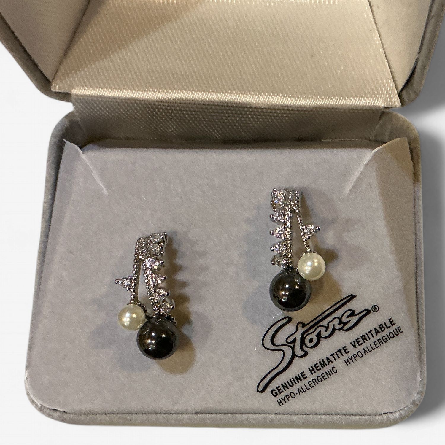 Hematite Earrings Enchantment