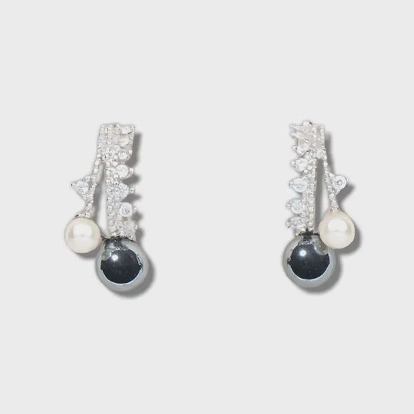 Hematite Earrings Enchantment
