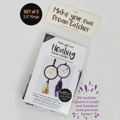 Healing 2.5" Dreamcatcher Kit