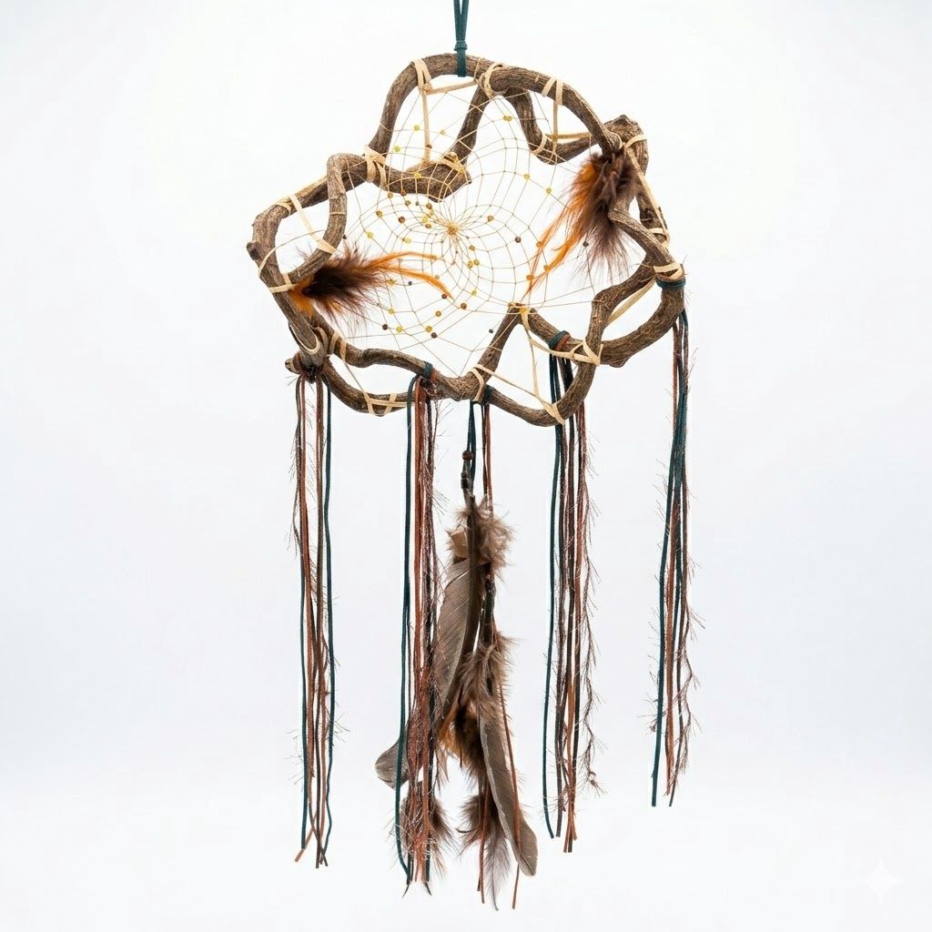 Wood Dreamcatcher- Fall