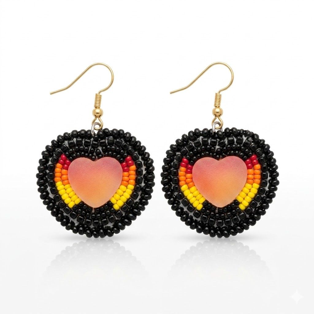 Candy Charm Beaded Earring