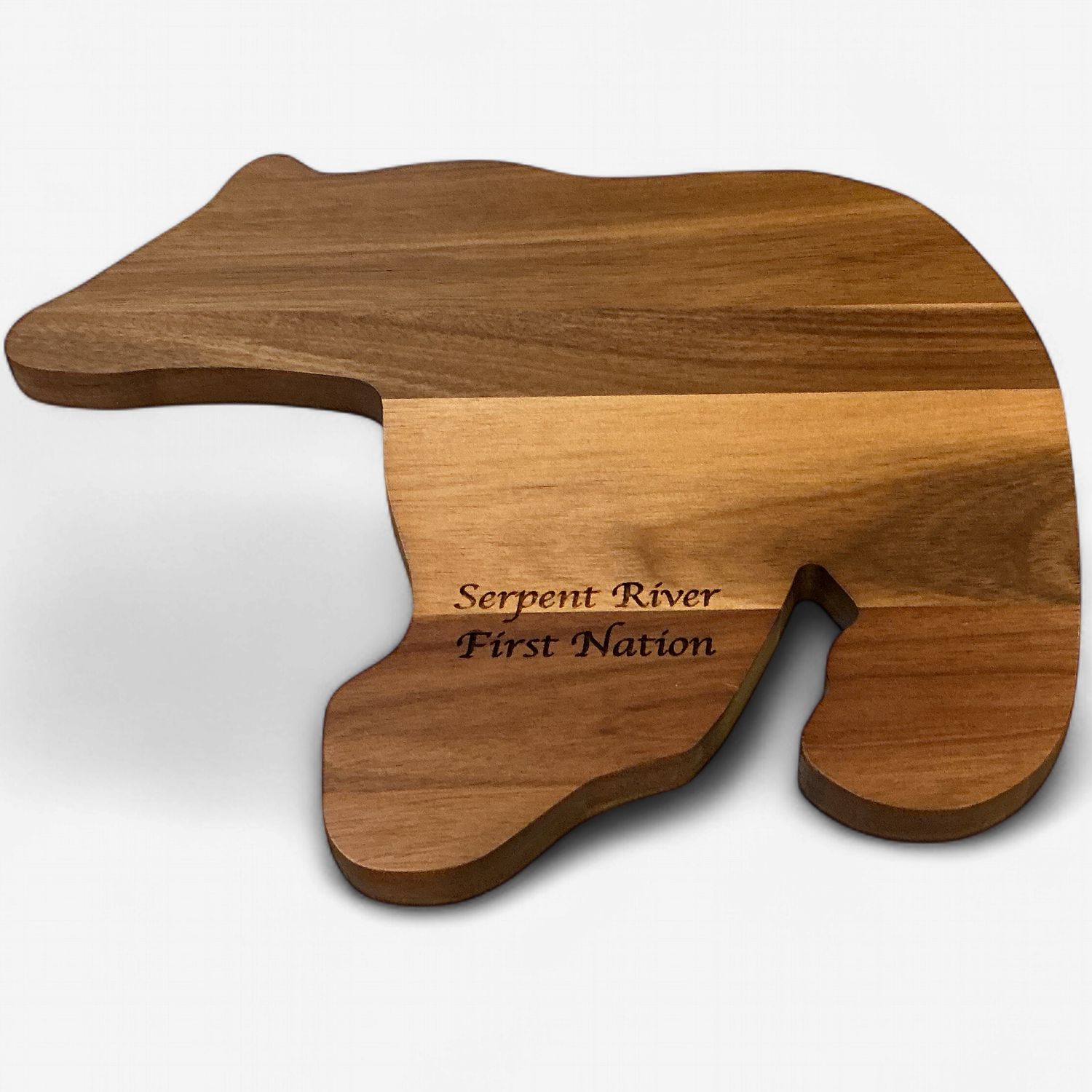Teak Acacia Bear Cutting Board