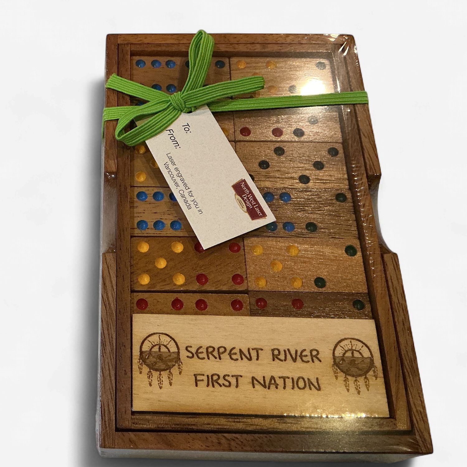 Wooden Dominos Game