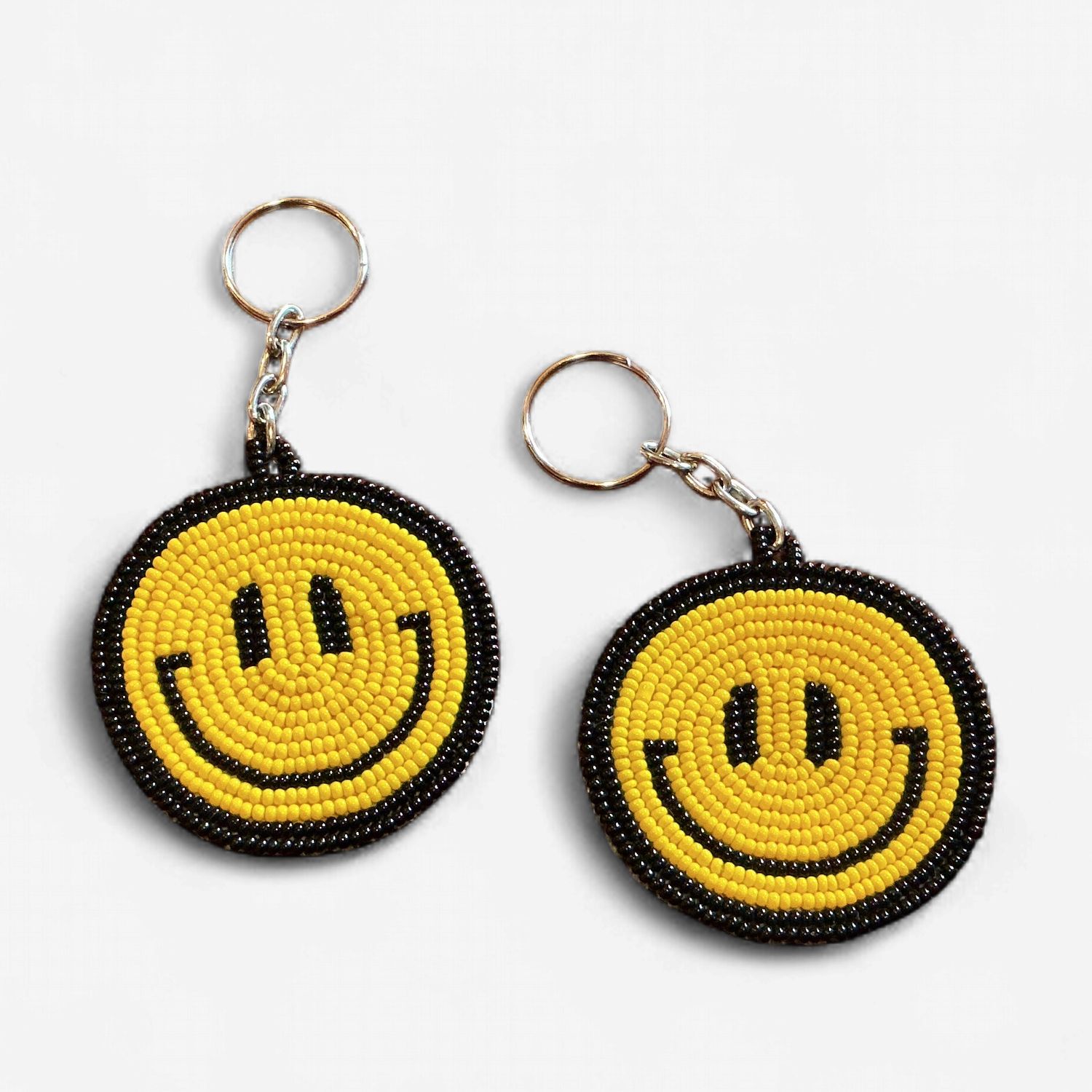 Happy Face Keychain