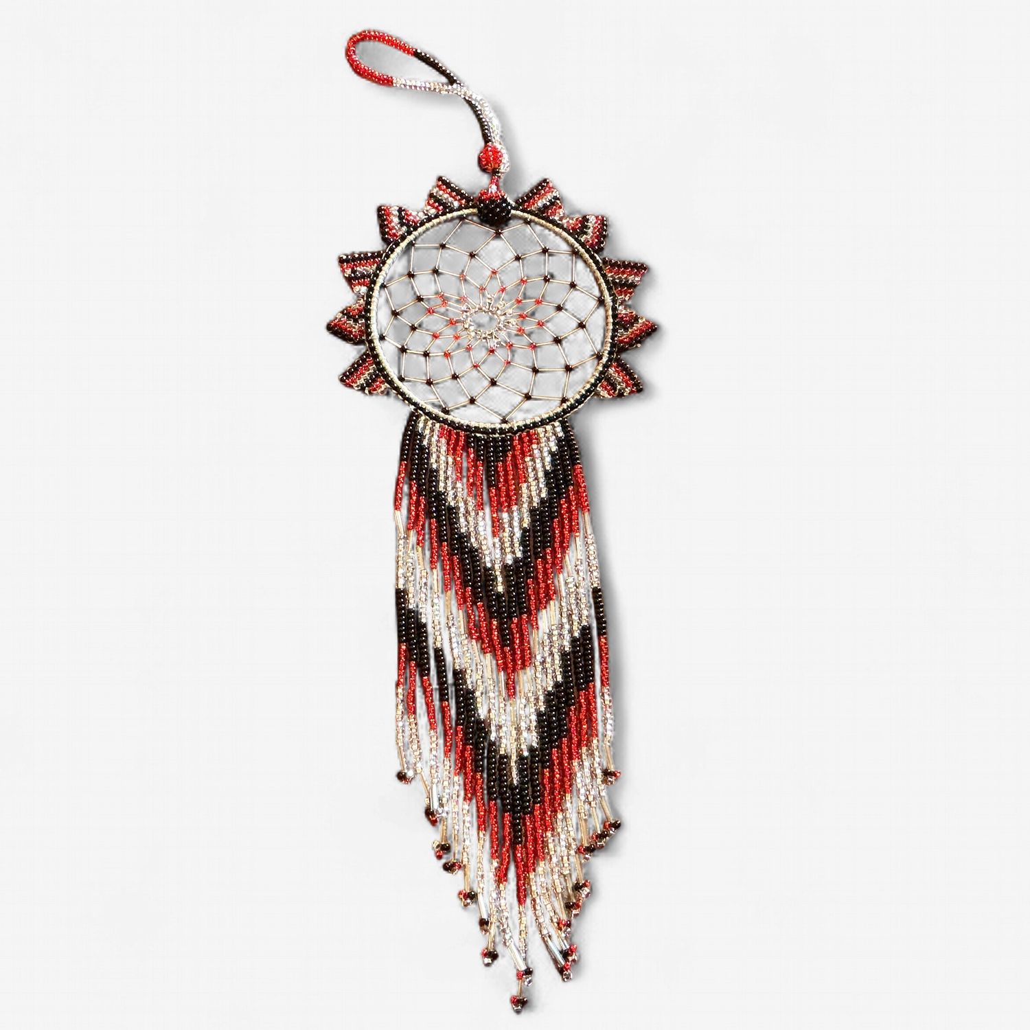 Assorted Beaded Dreamcatcher, Design: 1