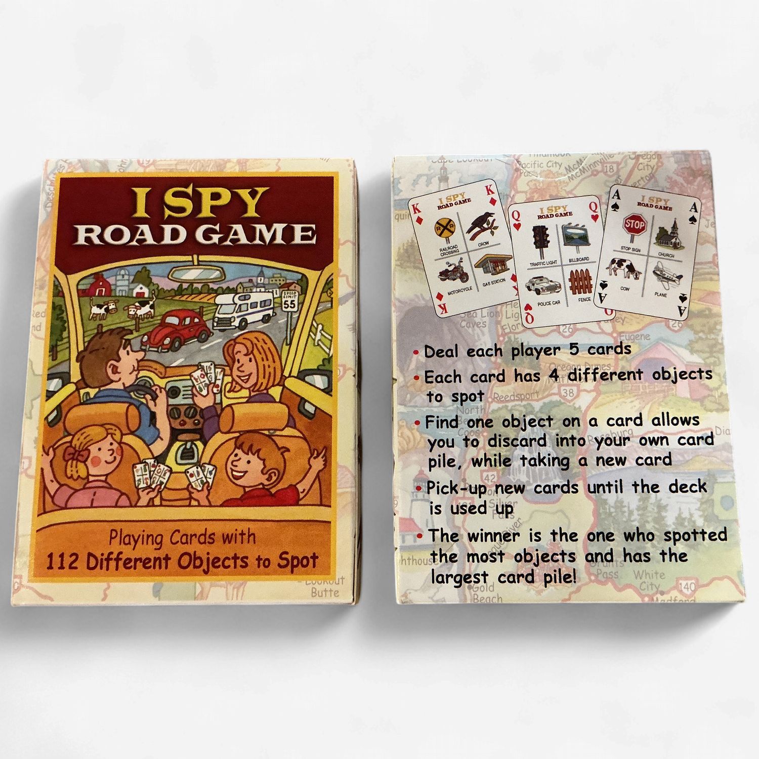 Photo Playing Cards  I Spy Road Game