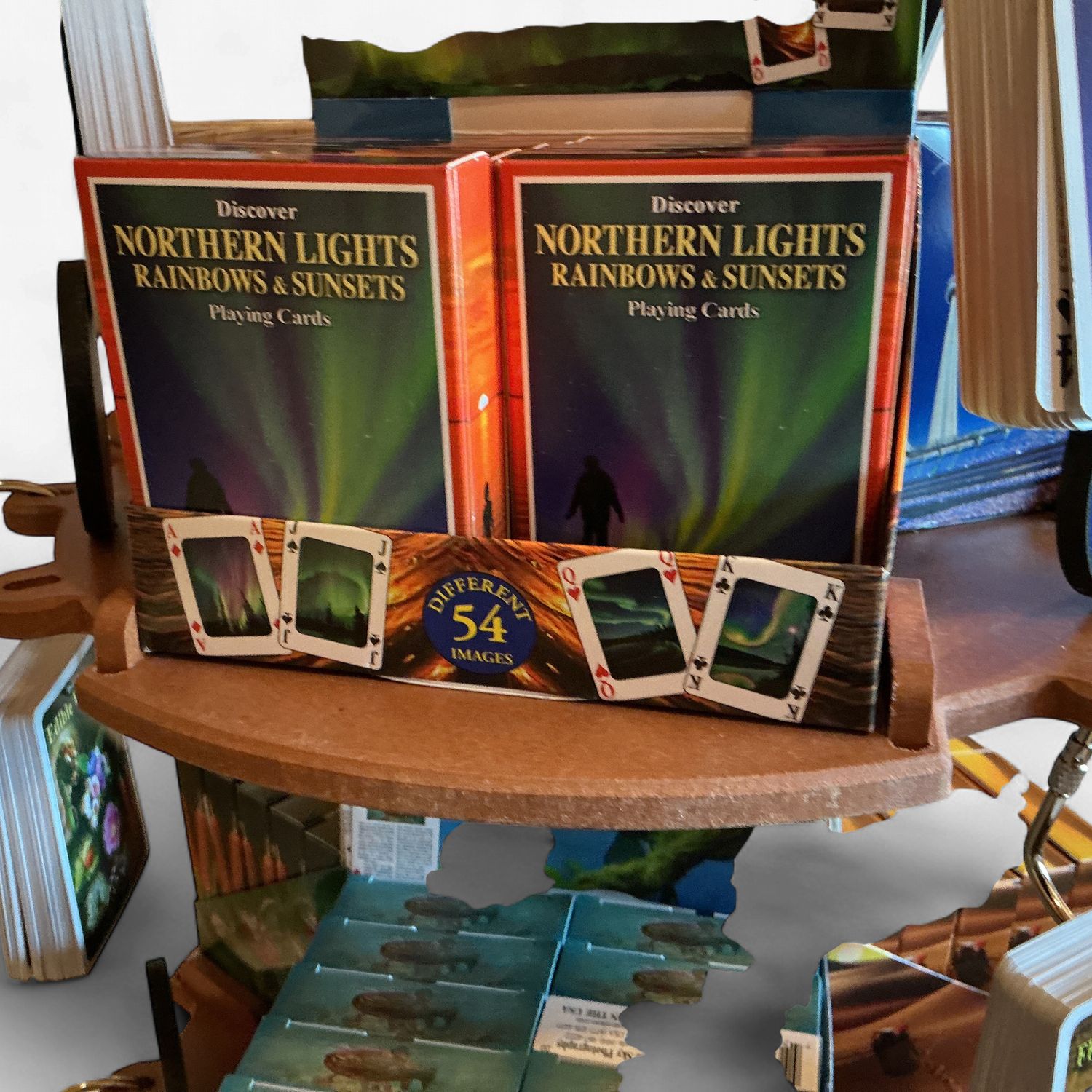 Photo Playing Cards Northern Lights
