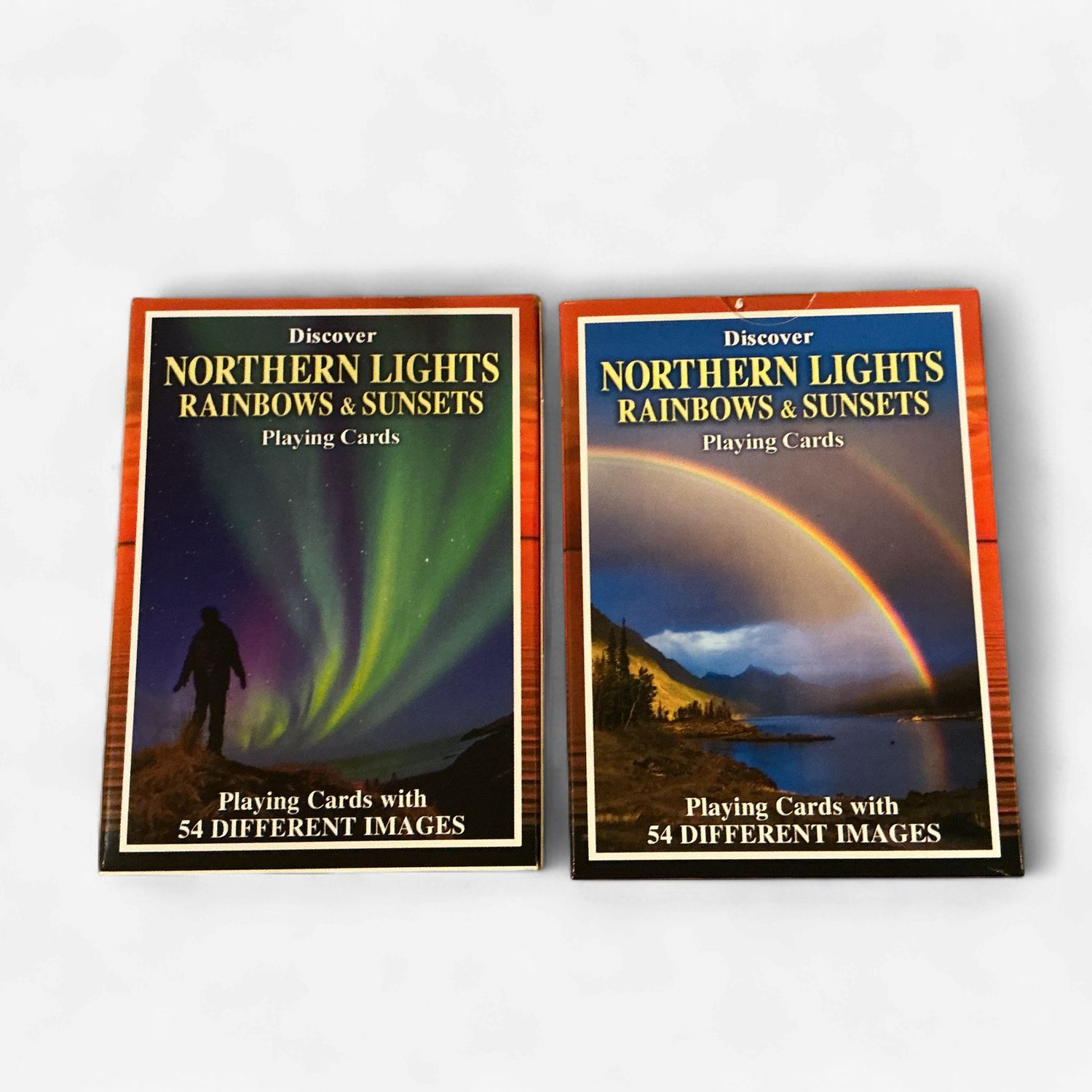 Photo Playing Cards Northern Lights