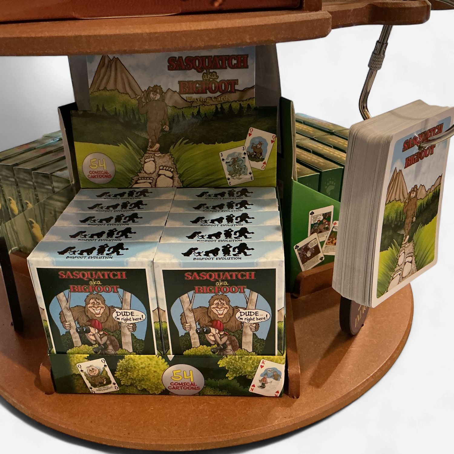 Photo Playing Cards  Sasquatch aka Bigfoot
