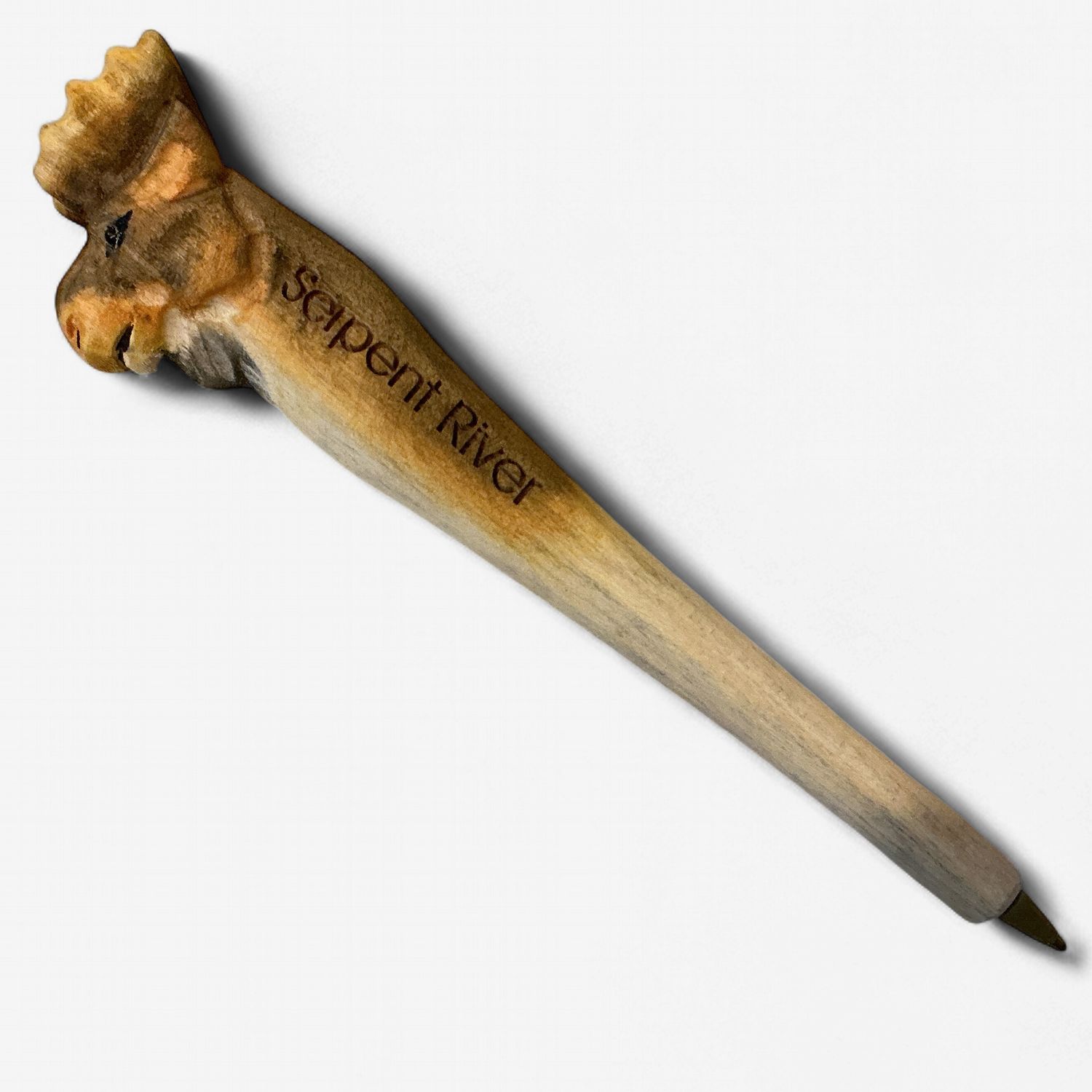 Assorted Wooden Carved Pens