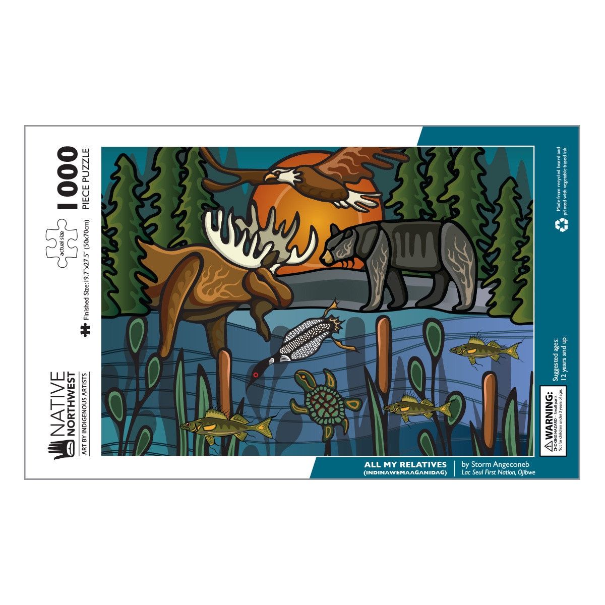 Assorted 1000pc Jigsaw Puzzle