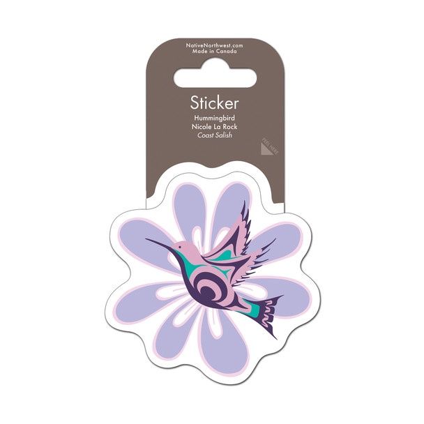 Assorted Art Stickers, Variant: Hummingbird- Nicole La Rock