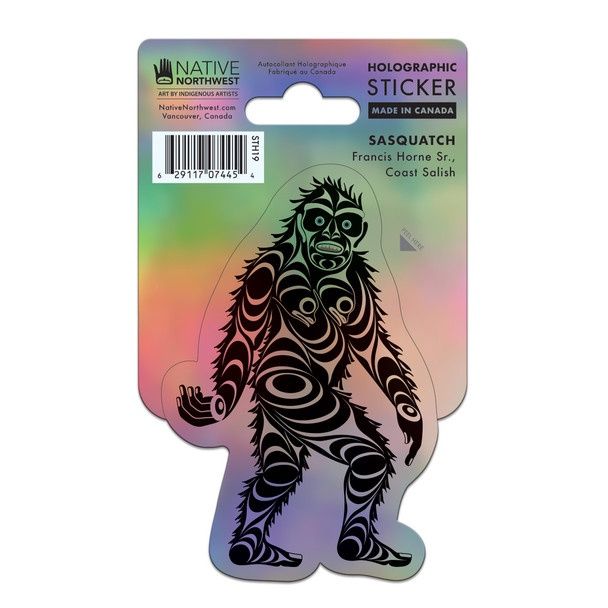 Assorted Holographic Stickers, Variant: Sasquatch- Francis Horne Sr.