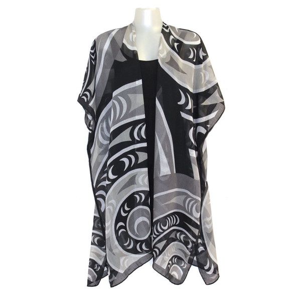 Sheer Art Fashion Wrap, Design: Life- LessLIE