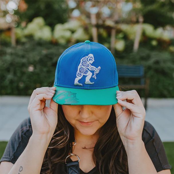 Assorted Snap Back Hat, Design: Spirit Sasquatch- Colby Gates