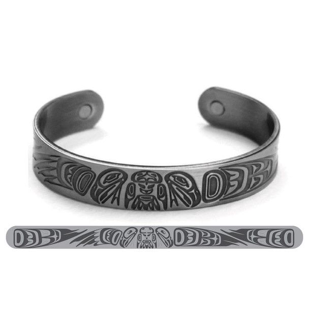 Assorted Brushed Silver Bracelet