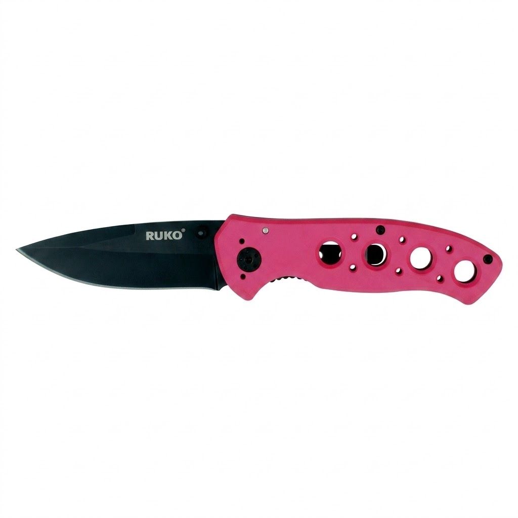 Ruko Pink Folding Knife RUK0075PK