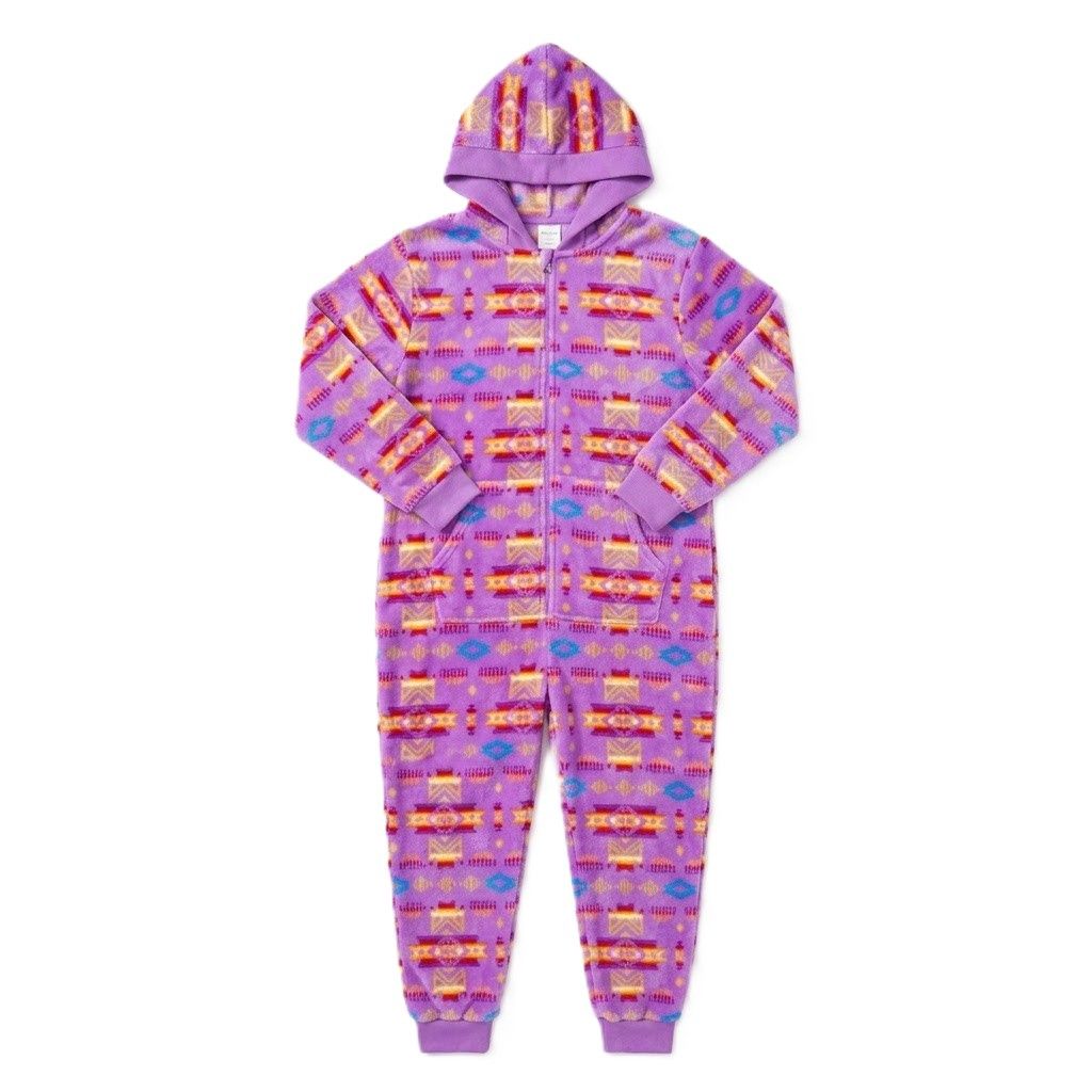 Adult Onesies, Color: Purple, Size: Medium