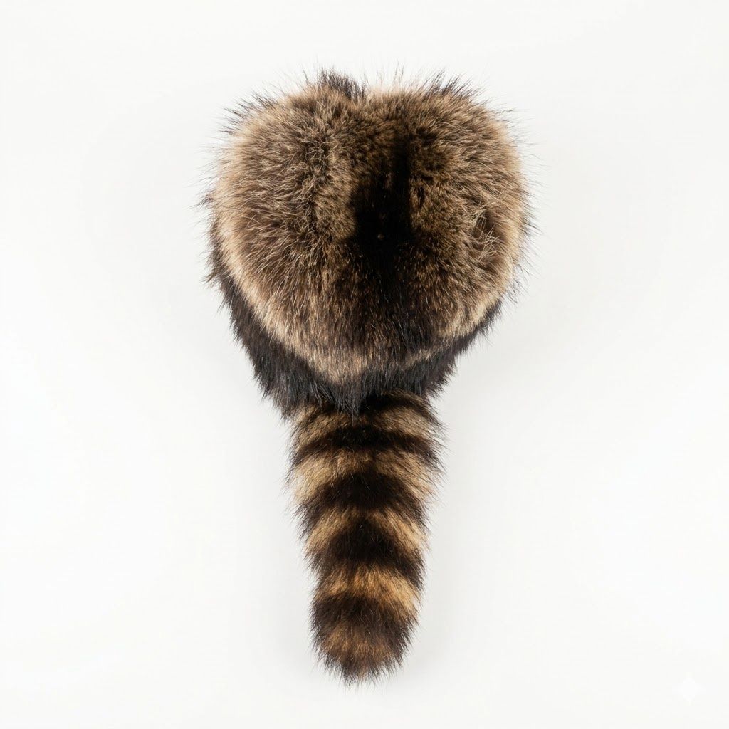 Fur Animal Tail Hat