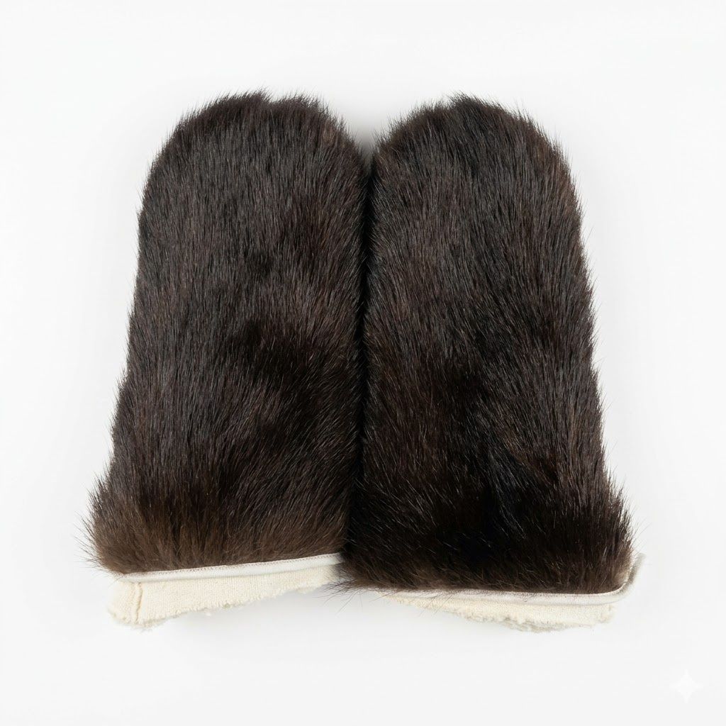 Fur Mitts