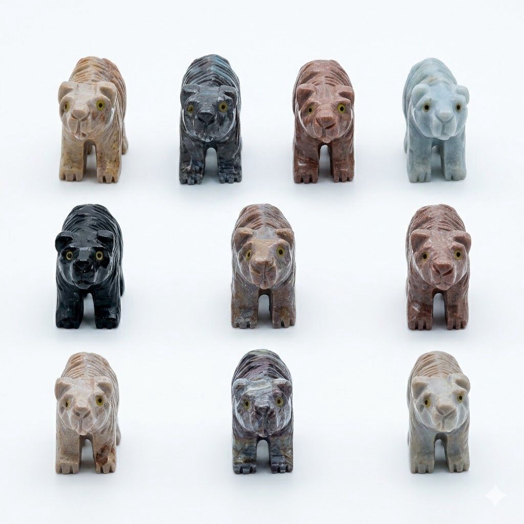 Bear Spirit Animal Crystal