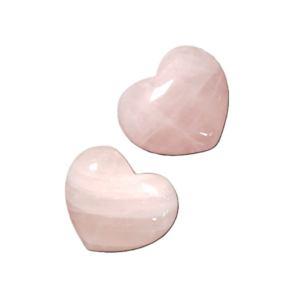 Rose Quartz Heart Crystal