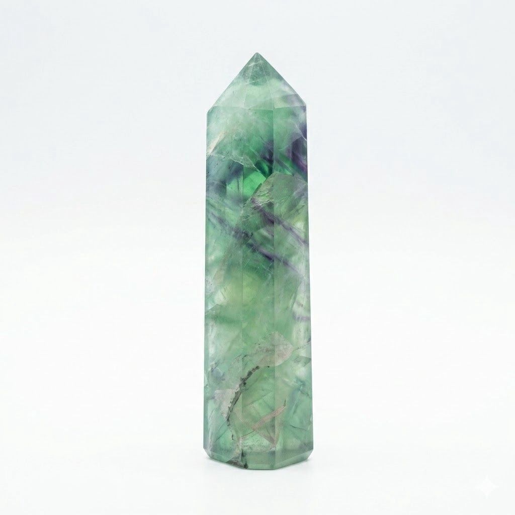 Fluorite Point Tower Crystal, Variant: 1