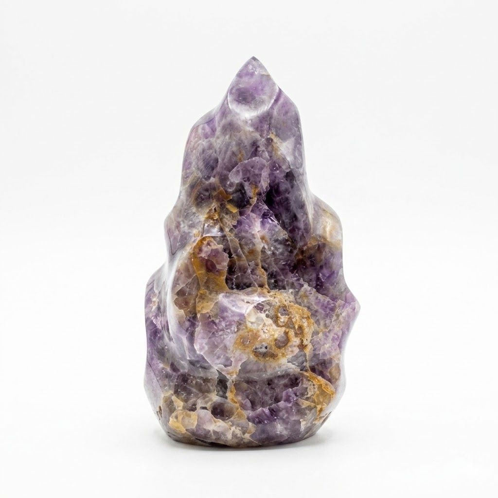 Amethyst Flame Crystal