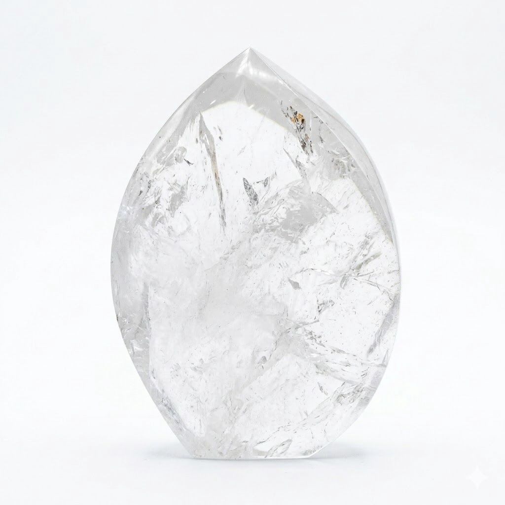 Clear Quartz Teardrop Crystal