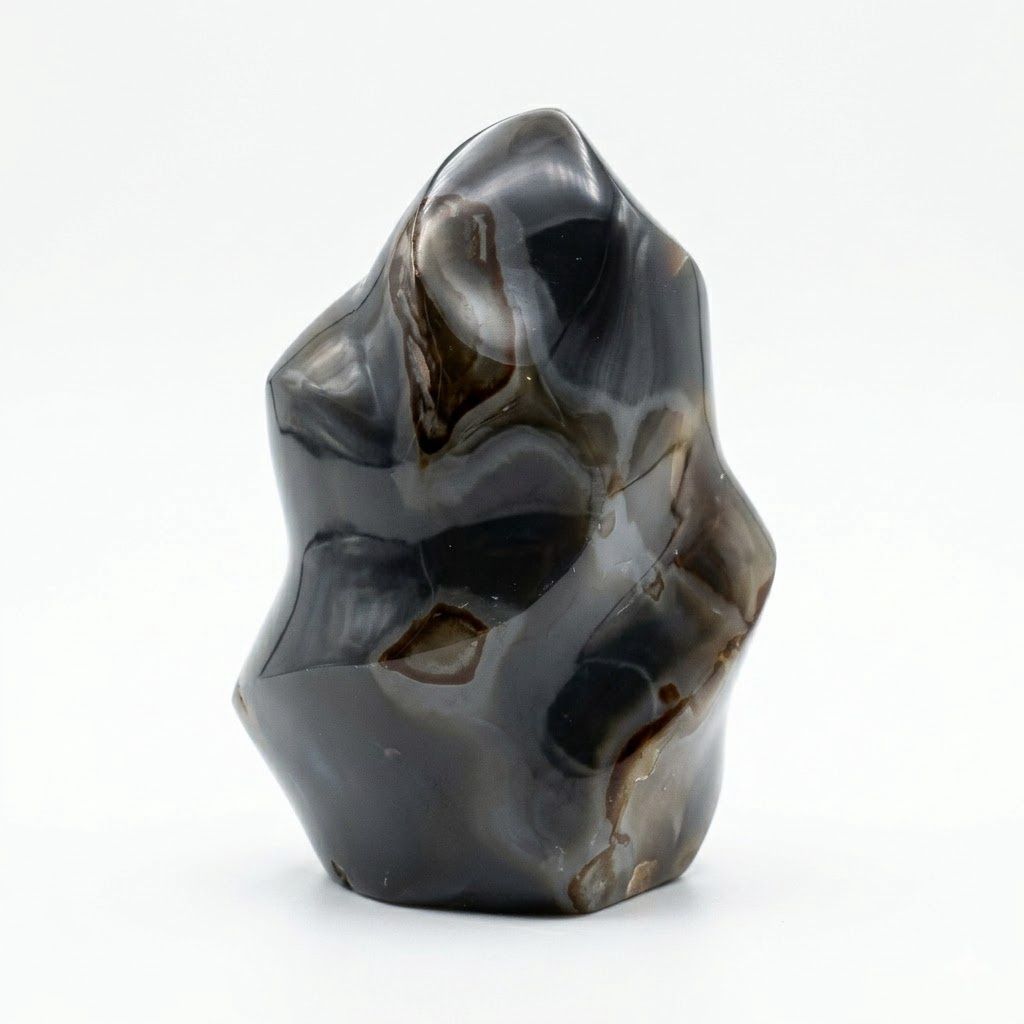 Small Polychrome Flame Crystal