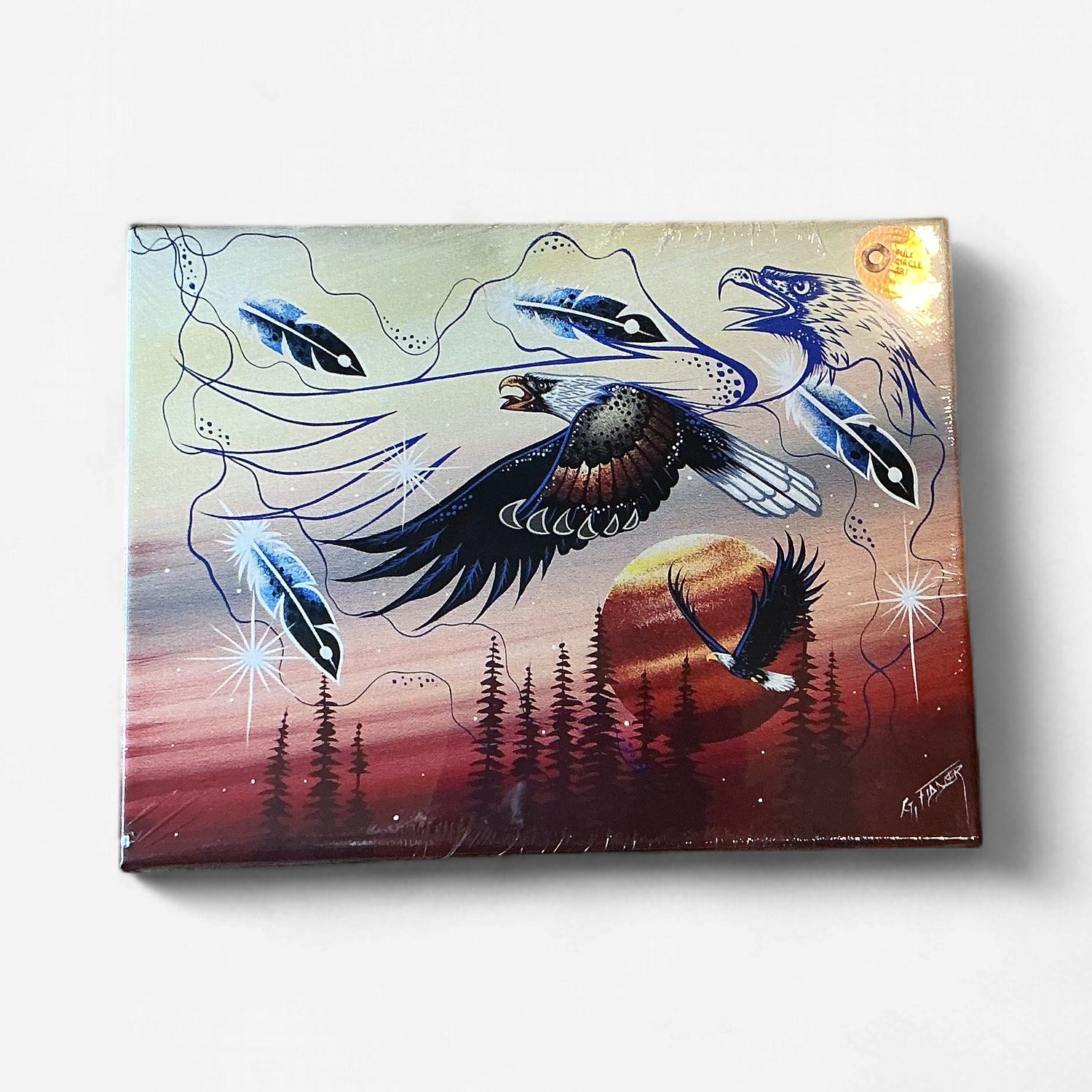 Gordon Fiddler Art Print- Sky Dancer