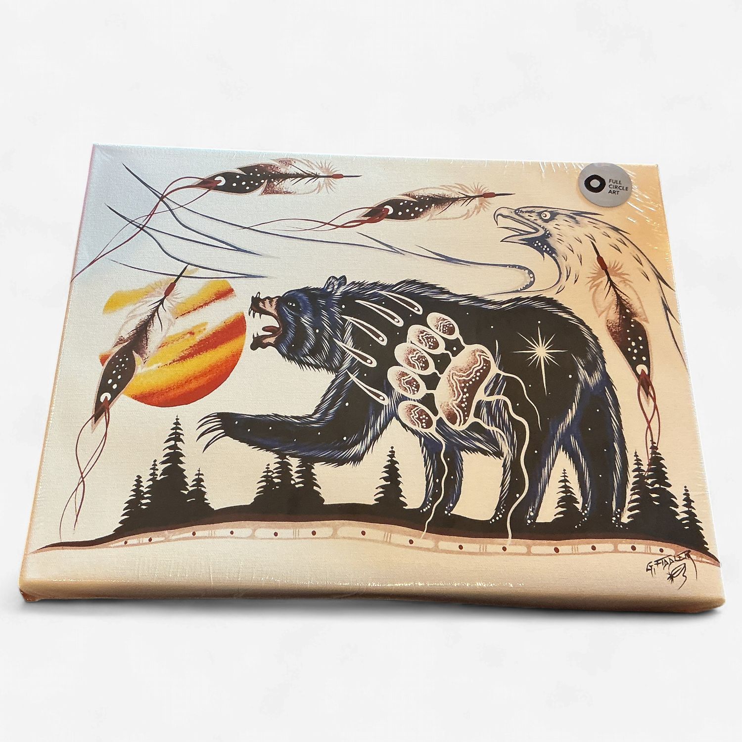 Gordon Fiddler Art Print- Mukwa
