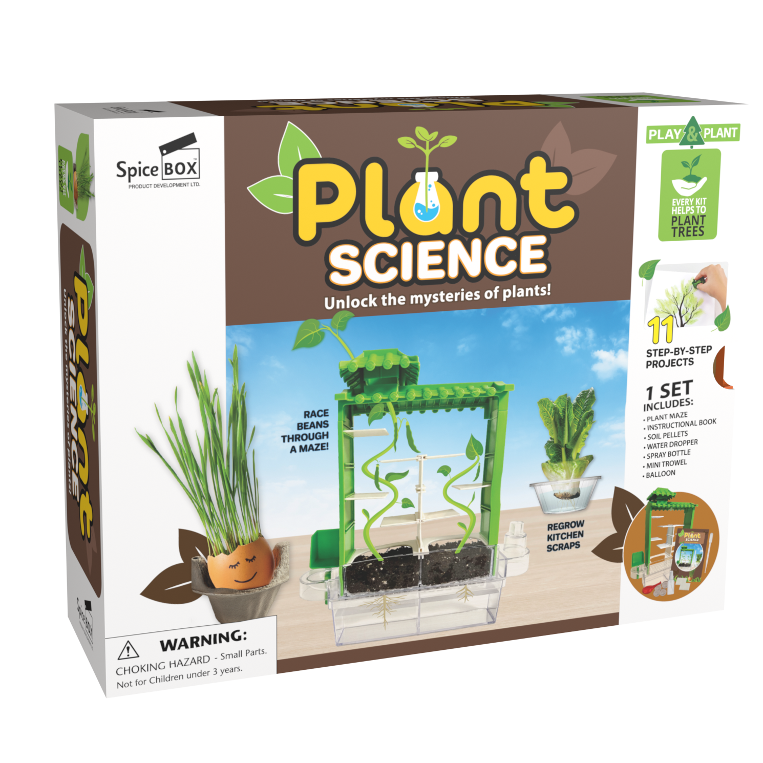 Play &amp; Plant Plant Science Complete Activity Set for Kids
