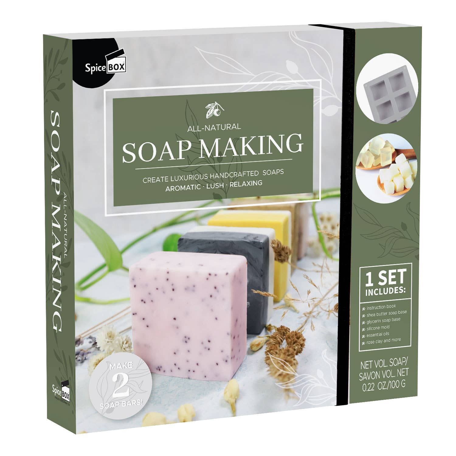 Intro To Soap Making Guidebook &amp; Complete Art Set
