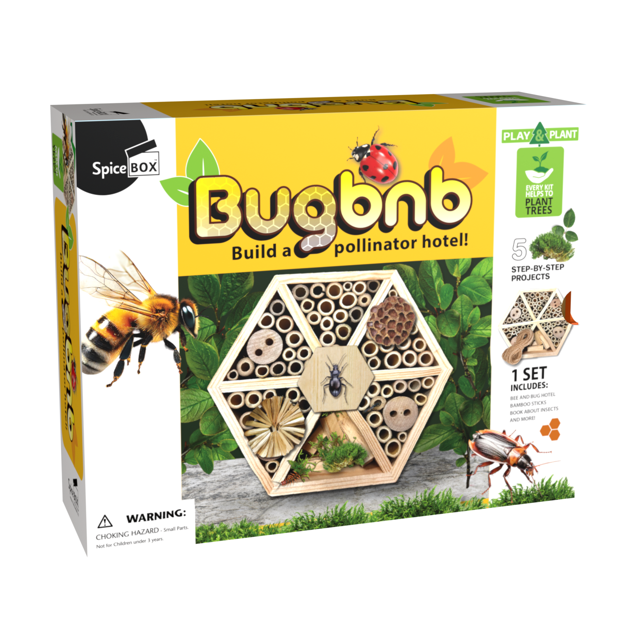 Play &amp; Plant Bug BNB Complete Building Craft Set for Kids