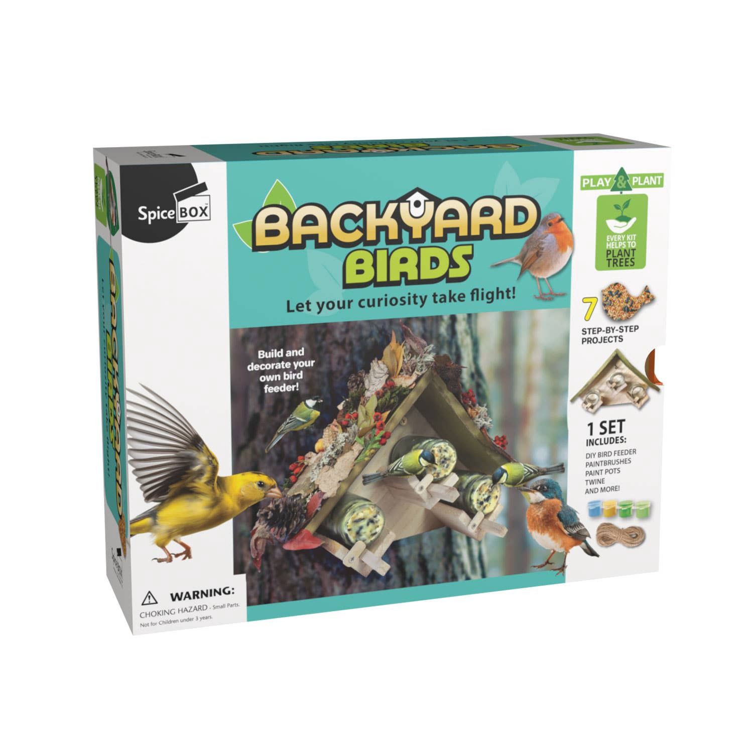 Play &amp; Plant Backyard Birds Complete Activity Set for Kids