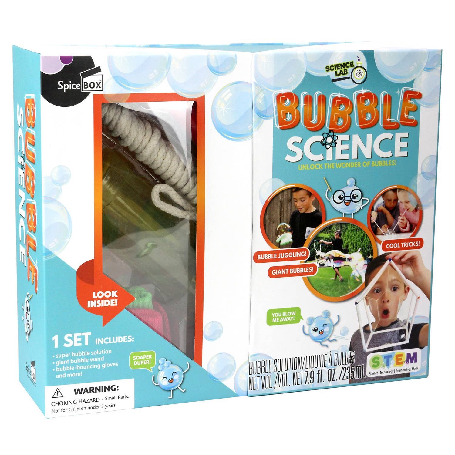 Science Lab Bubble Science STEM Activity Set for Kids
