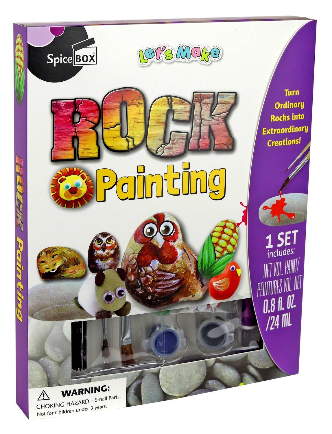 Lets Make Rock Painting Craft Set