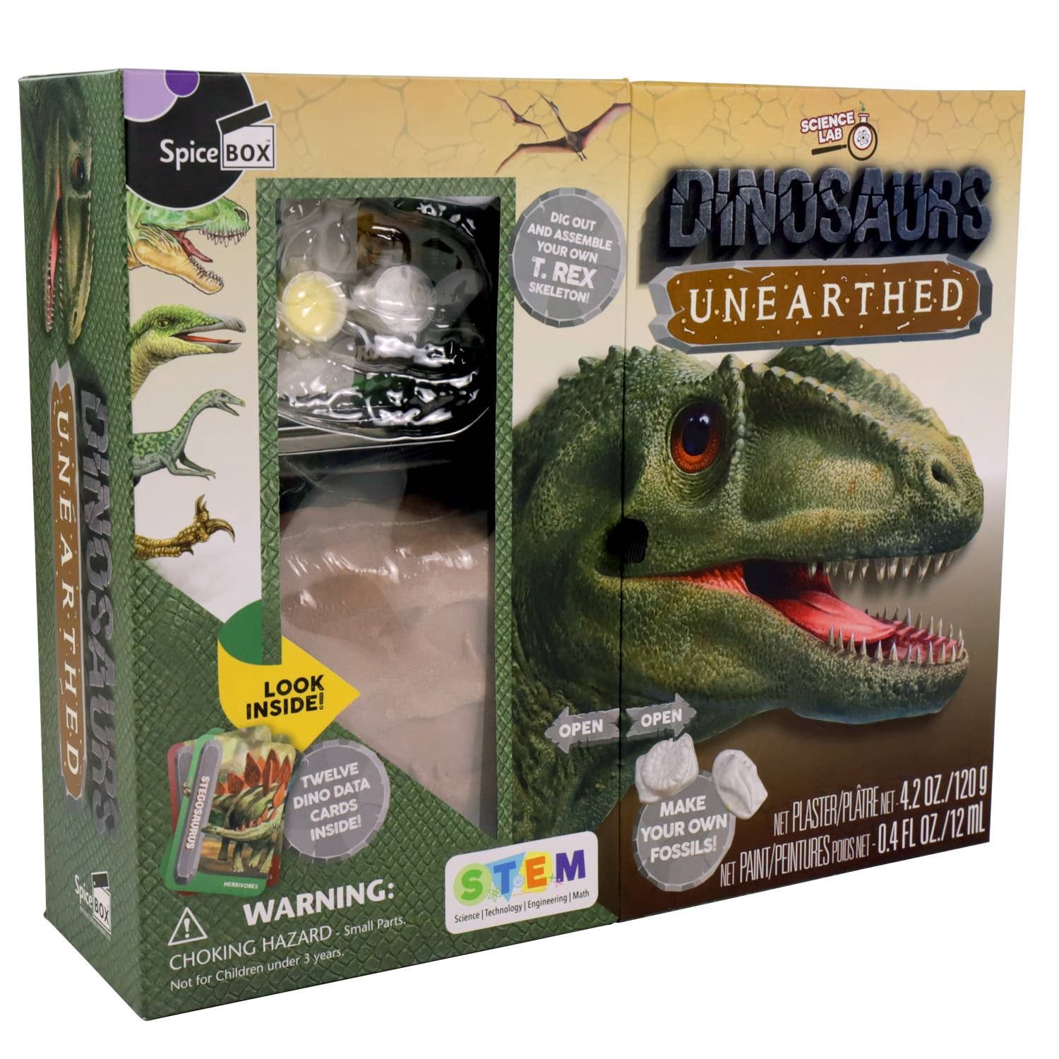 Science Lab Dinosaurs Unearthed STEM Activity Set for Kids