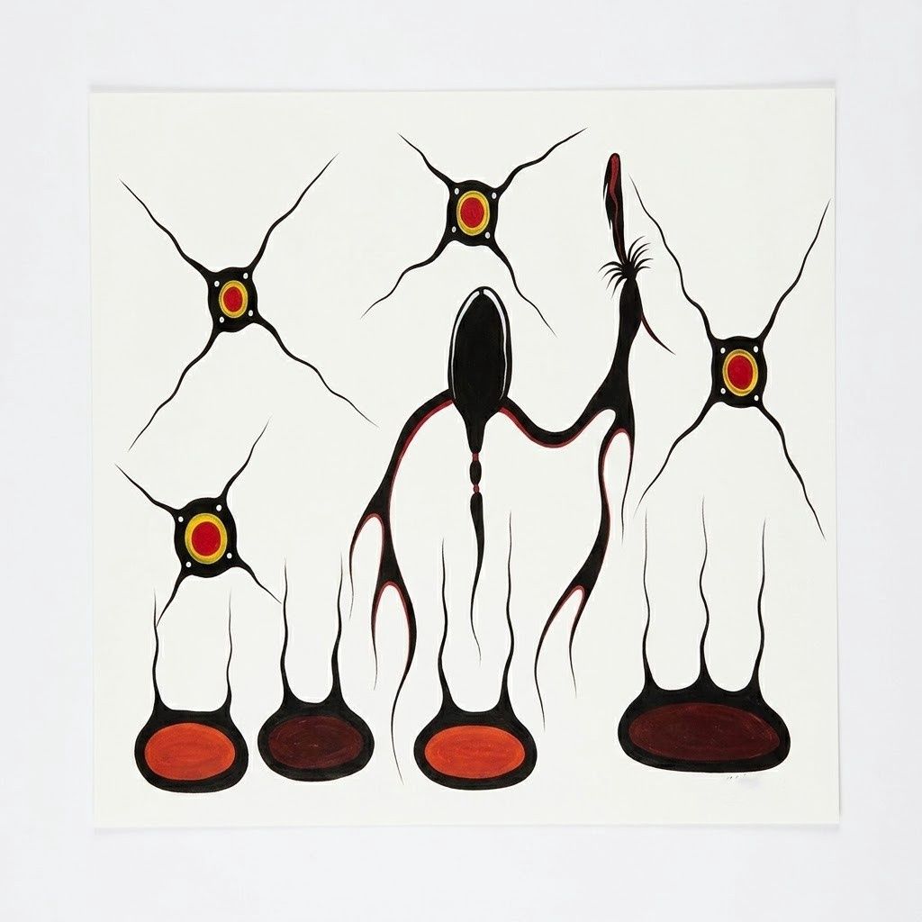 Frank Polson Original Artwork- Frameless, Design: FP #1